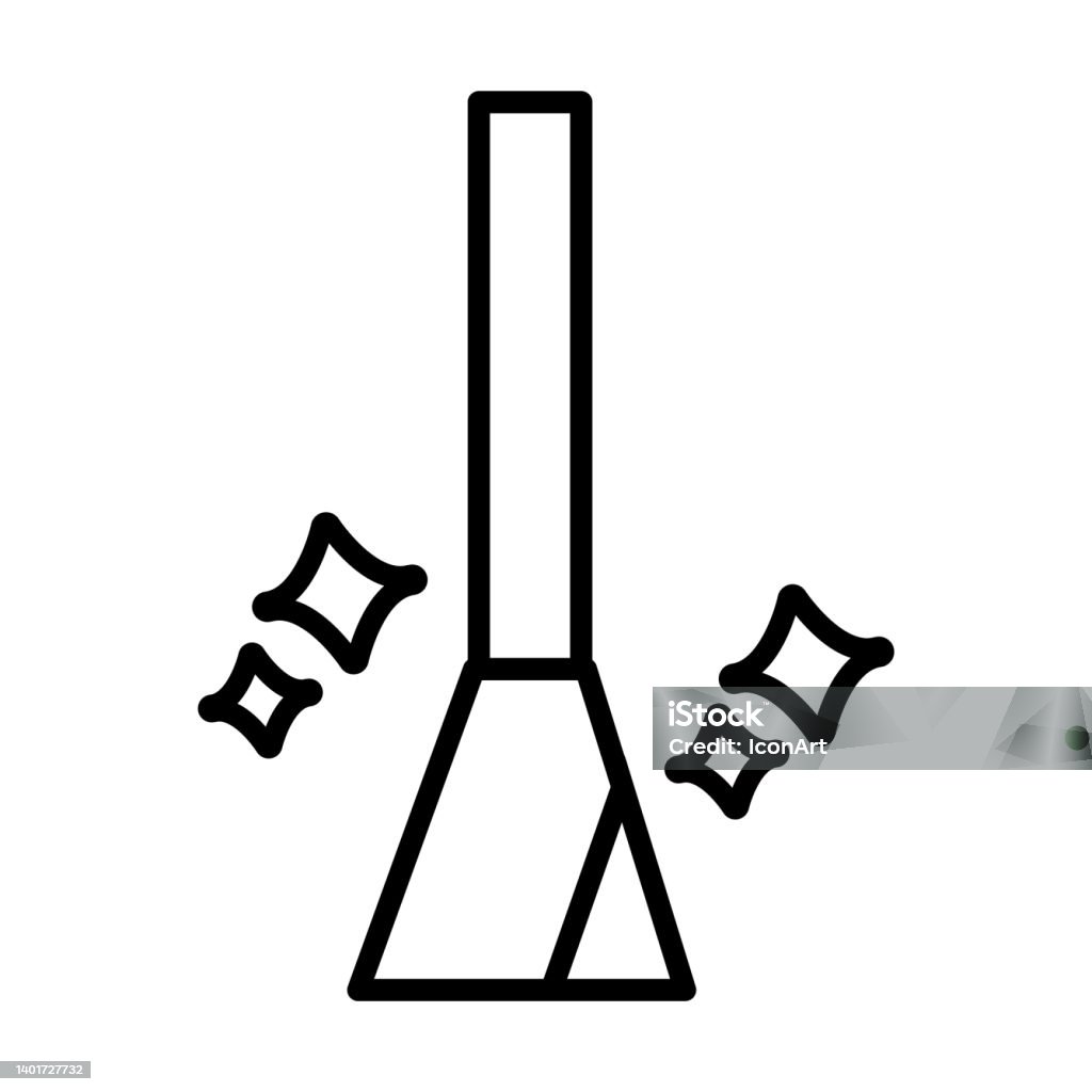 ícone de vassoura. Ícone de contorno linear fino isolado no fundo branco. Sinal de vassoura vetorial de linha, símbolo para web e celular. - Vetor de Aplicação móvel royalty-free ícone de vassoura. Ícone de contorno linear fino isolado no fundo branco. Sinal de vassoura vetorial de linha, símbolo para web e celular. - Vetor de Aplicação móvel royalty-free