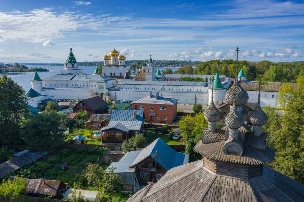 istock old wooden church and monastery 1401742640
