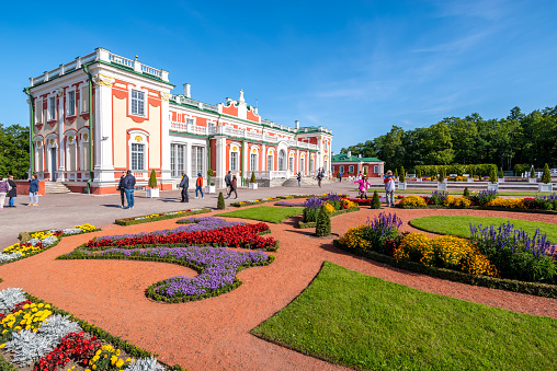 Tallinn, Estonia - August 5, 2019: Summer Palace Of The Russian Czars Built In The 1700s, Now A Museum