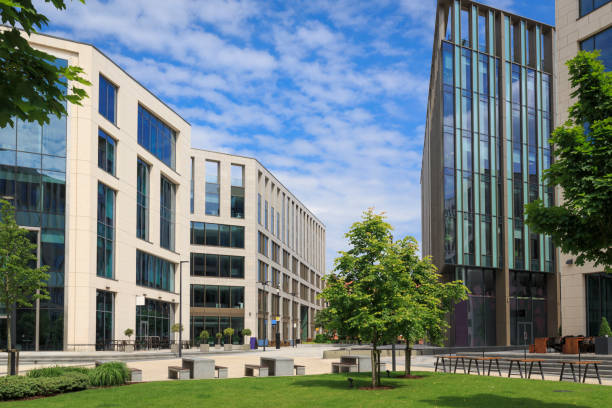 istock Office buildings in Leeds 1401745926