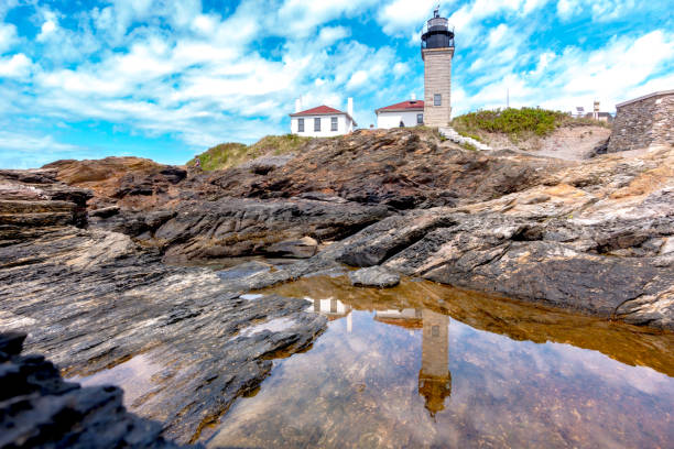 istock Beavertail Lighthouse Conacicut Island Jamestown, Rhode Island 1401746253