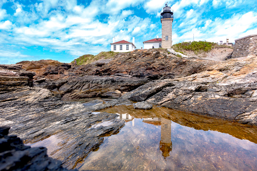 Portland Head Lighthouse, Fort Williams Park, Portland, Maine, USA