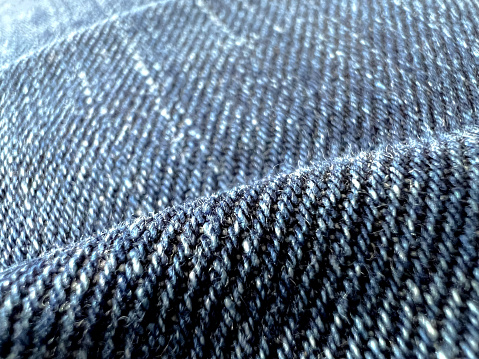 Blue Jeans Isolated on White