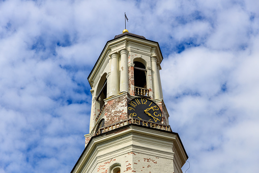 Clock tower in Vyborg  former bell tower of the Old Cathedral