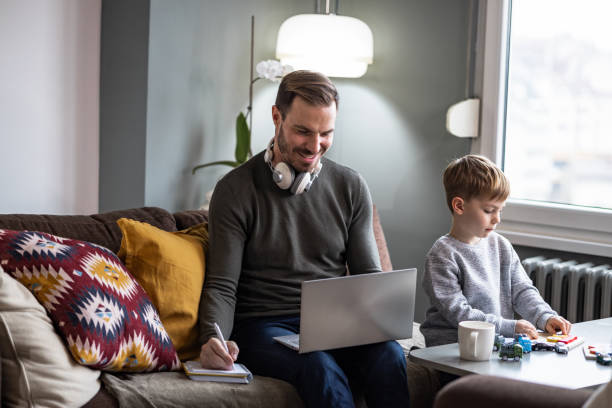 istock Professional occupation at home 1401750249