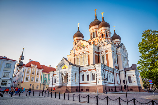 Alexander Nevsky Cathedral. Tallinn, Estonia.