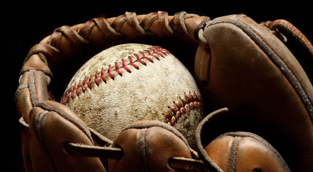 istock Baseball and Mitt or Glove 1401753351