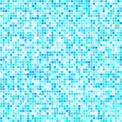 blue tiles mosaic pattern background vector with different transparencyBlue  tiles mosaic pattern background vector with different transparency. Blue tiles seamless mosaic pattern background vector with different transparency
