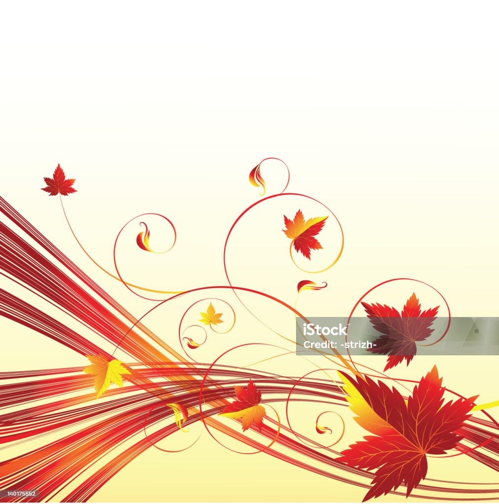秋の背景 - 秋のロイヤリティフリーベクトルアート