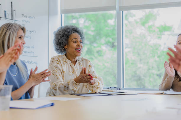 istock Team is excited to hear about an accomplishment 1401762922