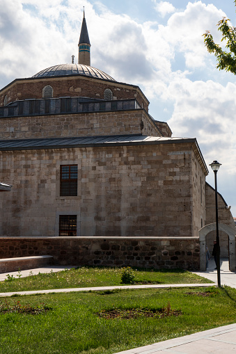 Konya, Turkey- May 13,2022: Mevlana Museum in Konya, Turkey.