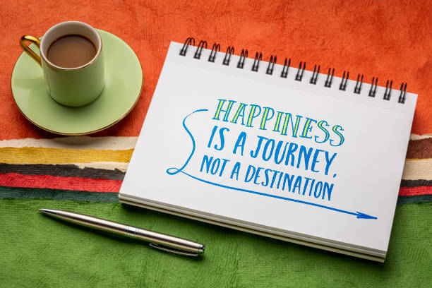 istock Happiness is journey, not destination 1401764288