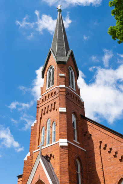 istock Church in the Midwest. 1401770671