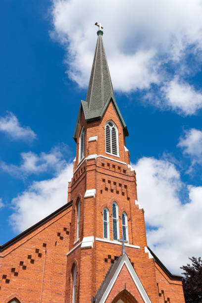 istock Church in the Midwest. 1401770677