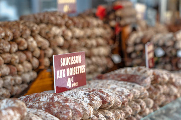 istock Saucisson - French Charcuterie. 1401777494