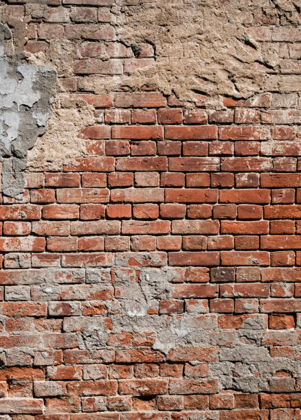 istock Background of old red aged abstract brick wall 1401792218