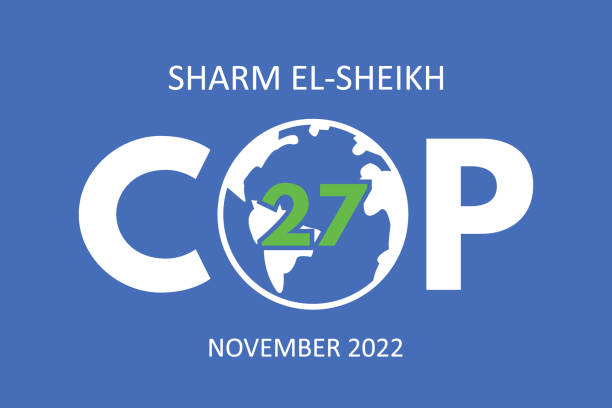 ilustrações, clipart, desenhos animados e ícones de cúpula do clima cop 27 sharm el-sheikh em novembro de 2022 - conferência das nações unidas sobre mudanças climáticas de 2022
