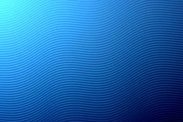 Vector illustration of Abstract blue background - Geometric texture