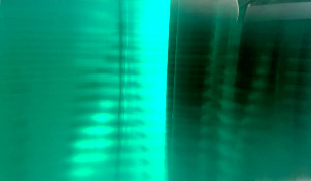 istock A macro image of a beautiful and thick blue-green glass. 1401802636