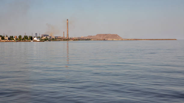 istock Waterfront in Mariupol, Ukraine. 1401805687