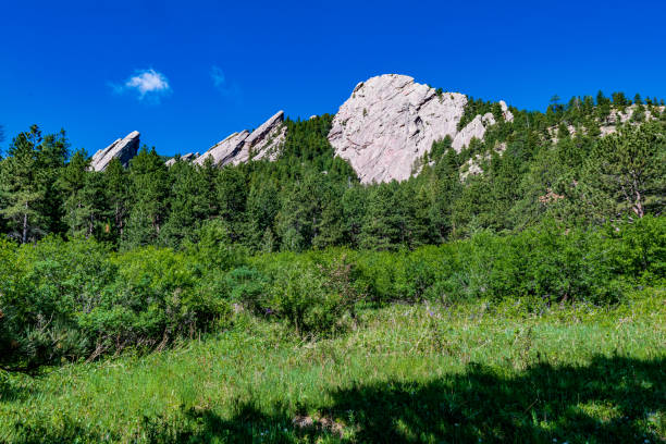 istock Flatirons from Chautauqua Park trail 1401806342