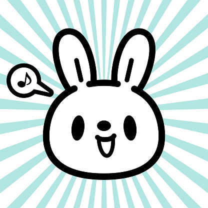 Animal characters vector art illustration.
Cute character design of the bunny.