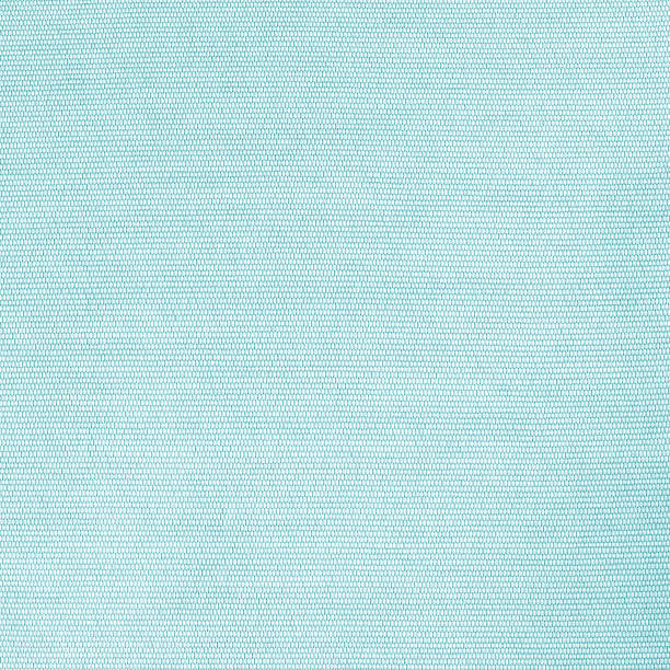 istock Fine natural cotton silk fabric wallpaper texture pattern background in light pastel cyan blue color tone 1401823198