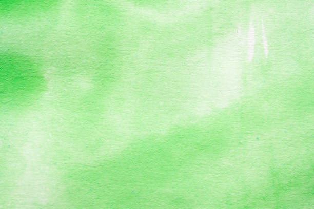 istock Abstract green watercolor background texture close up 1401823356