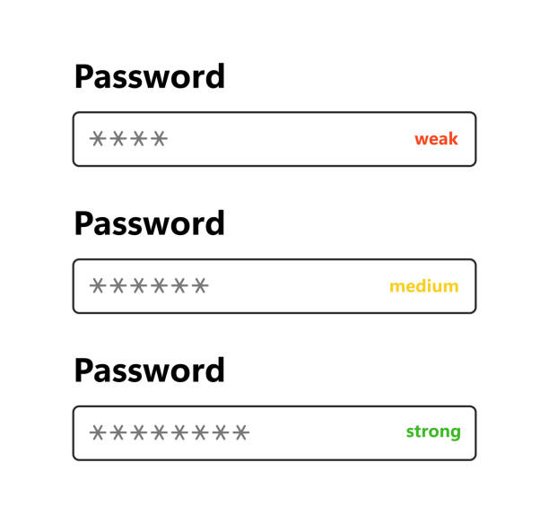Password Requirement Example 10+ Password Requirements Stock Illustrations, Royalty-Free Vector ...
