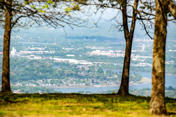 Chattanooga, Tennessee, USA views from Lookout mountain