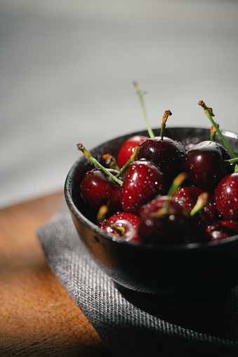 Cherries on the slate