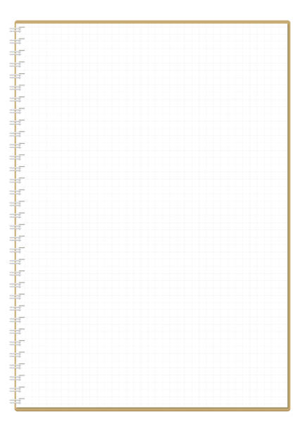 Illustration of A4 vertical format notebook. “graph paper” Illustration of A4 vertical format notebook. “graph paper” exercise book stock illustrations
