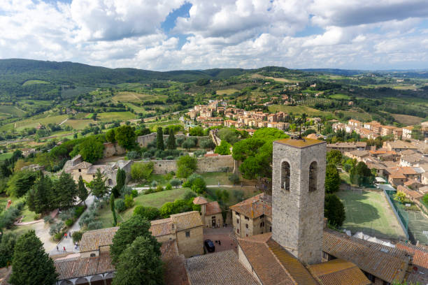 istock Views over Volterra, Tuscany, Italy 1401853319