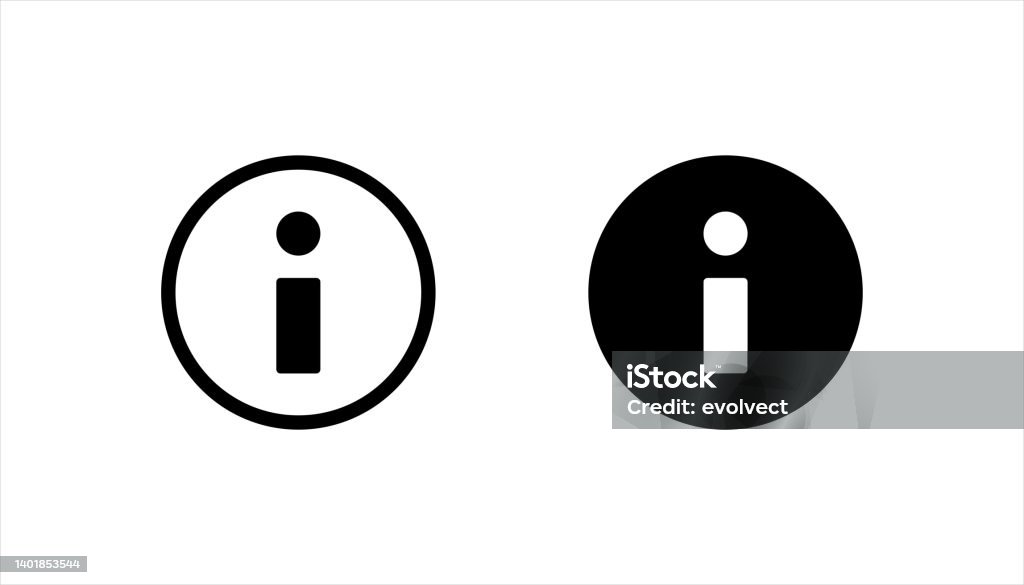 Simbil Informasi Ikon Informasi Simbol Info Dan Faq Ilustrasi Vektor Ilustrasi Stok ...