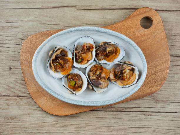 istock Korean traditional food shellfish and soy sauce 1401857542