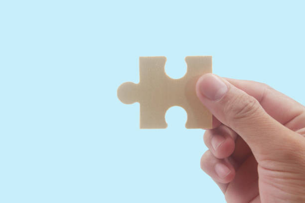 istock Connecting jigsaw puzzle. Business solutions success 1401862312