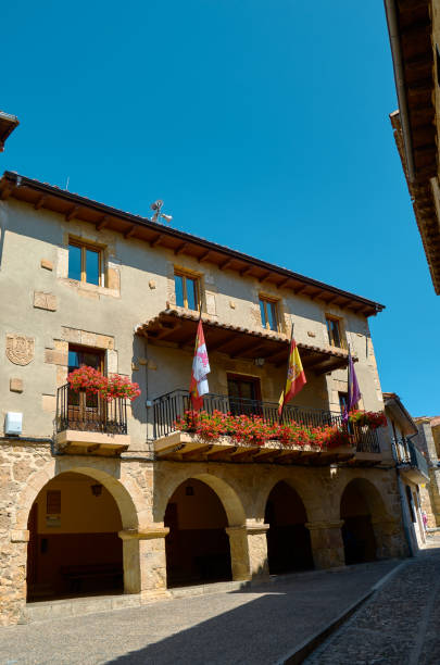 istock frias town hall, burgos, spain 1401875677
