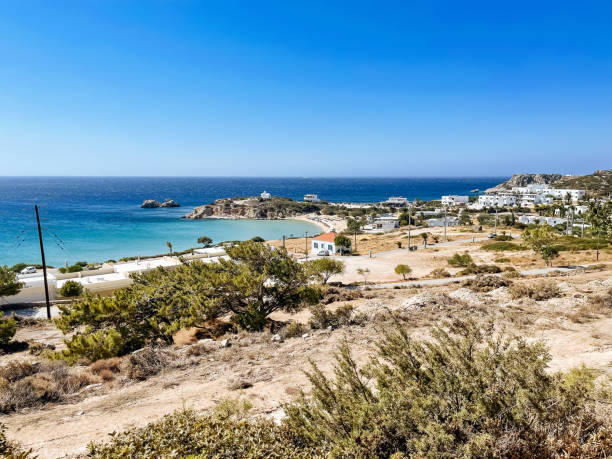istock Idyllic Amoopi beach, Karpathos island, Greece 1401881396