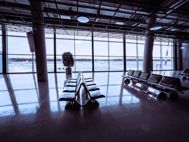 istock Airport departure terminal 1401881459