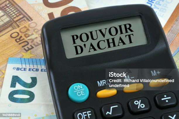 Le Pouvoir Dachat Stock Photo - Download Image Now - Banking, Budget, Buying