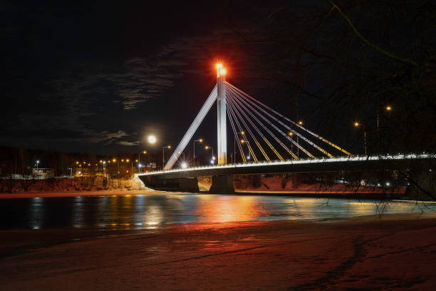 istock The Lumberjack's Candle Bridge, Rovaniemi, Finland 1401898426