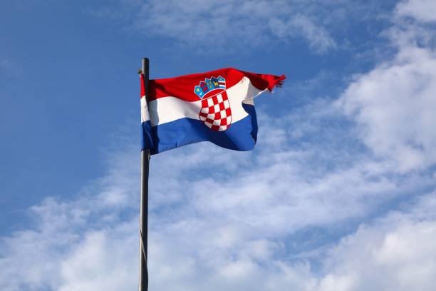 istock Flag of Croatia 1401899613