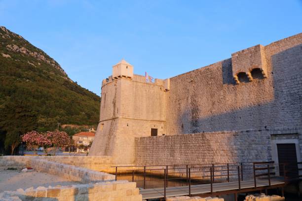istock Fortress of Ston, Croatia 1401899679
