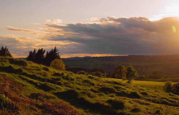 istock Landscape at sunset lake district 1401904829