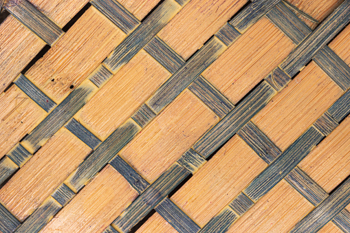 Handwoven Bamboo Texture