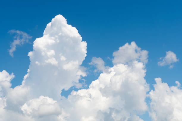 istock Nimbostratus clouds gather on a blue sky 1401905928