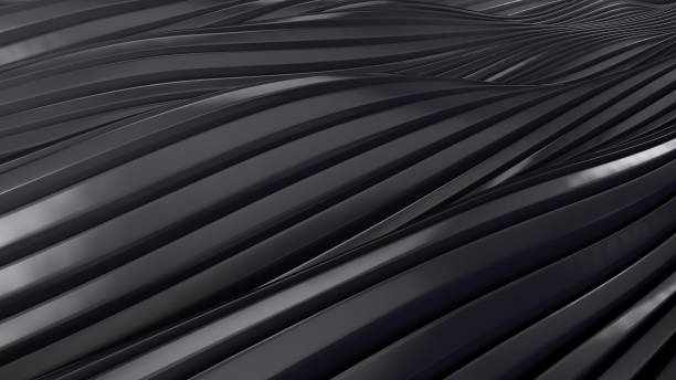 istock Abstract geometric wavy folds background 1401907614