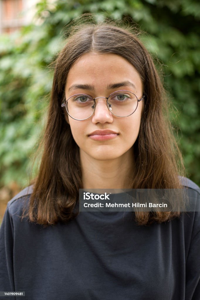 Portrait Of Teenage Girl Stock Photo - Download Image Now - Teenage ...