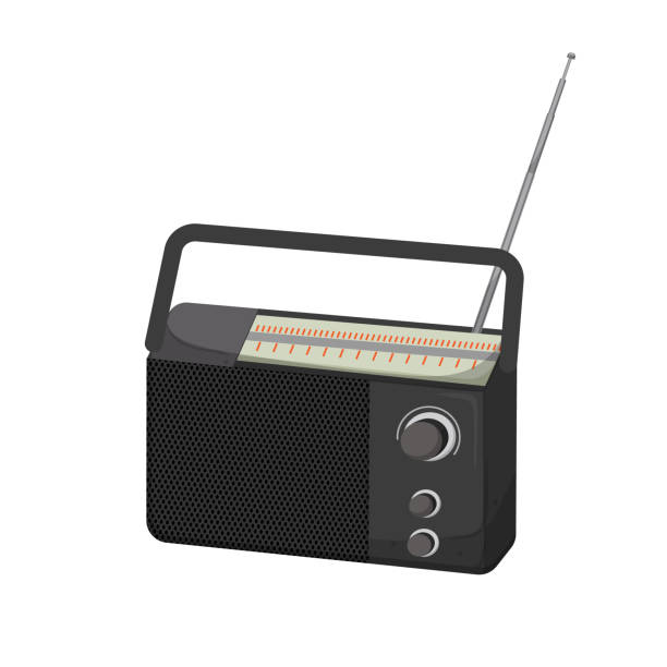 istock broadcast radio music cartoon vector illustration 1401913371