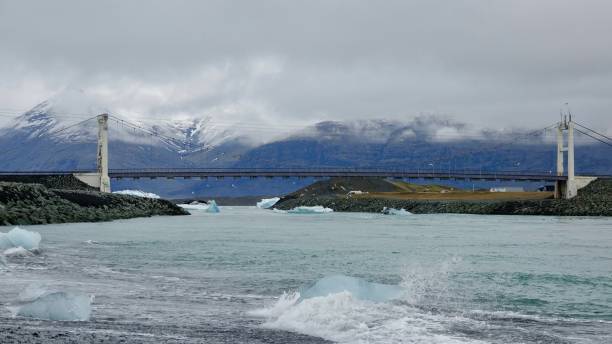 istock Bridge in the icelandic countryside. 1401917338